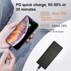 Plastic Power Bank - 2020 newest 10000mAh small size Power Bank with type C PD port to charge pc LWS-8031